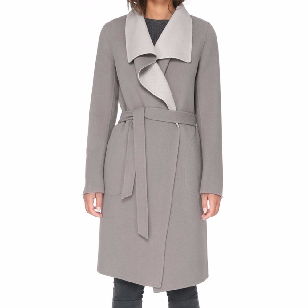 Soia & Kyo Oxana Double Face Wool Wrap Jacket - Picture 2 of 8